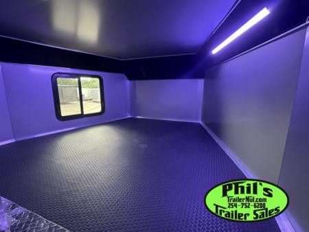 New 2026 Haulmark 8.5X44 GOOSENECK BATHROOM PACKAGE 2 ELECTRIC AWNINGS & AIRLINES! Car / Racing Trailer