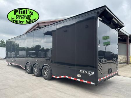 New 2026 Haulmark 8.5X44 GOOSENECK BATHROOM PACKAGE 2 ELECTRIC AWNINGS & AIRLINES! Car / Racing Trailer