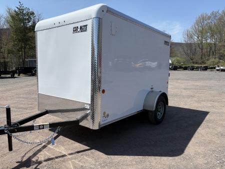 New 2026 CAR MATE TRAILERS 6x10 6' Interior Cargo / Enclosed Trailer with Ramp Door