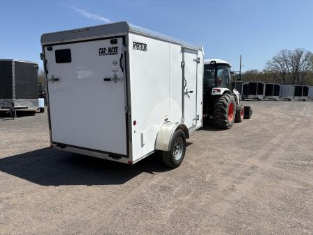 New 2026 CAR MATE TRAILERS 6x10 6' Interior Cargo / Enclosed Trailer with Ramp Door