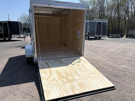 New 2026 CAR MATE TRAILERS 6x10 6' Interior Cargo / Enclosed Trailer with Ramp Door