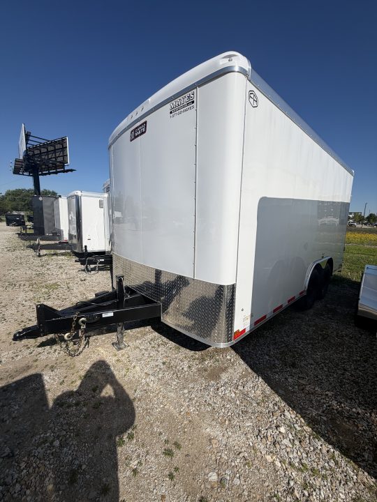 New 2026 Cargo Mate Enclosed EHW8516TA5-24 102x16 TA RAMP DOOR (GVW:14000) WHITE