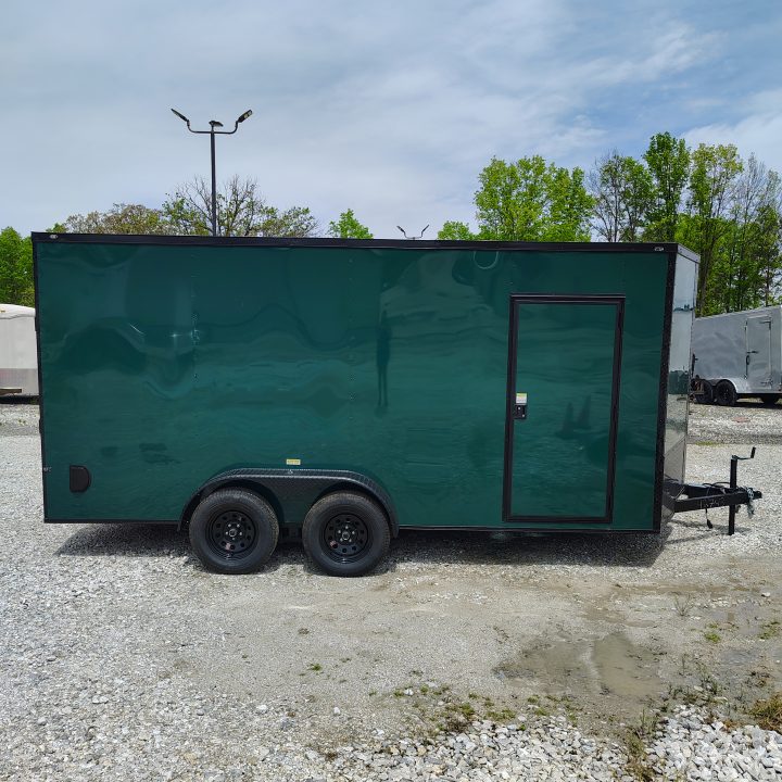 New 2026 Maximum Cargo Trailers 7x16 TA, 7' interior height , 3.5k axles, .080 polycore Cargo / Enclosed Trailer