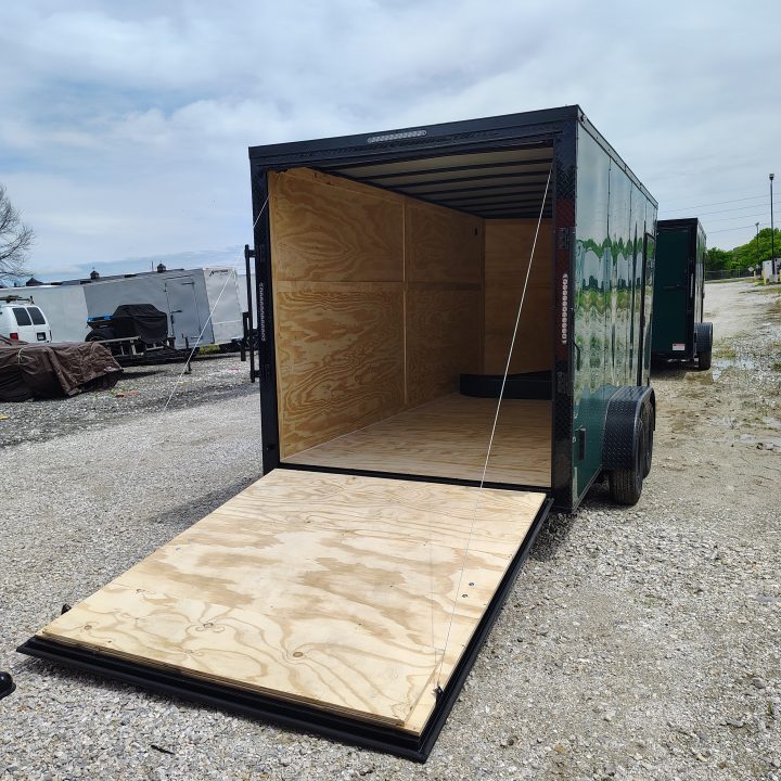 New 2026 Maximum Cargo Trailers 7x16 TA, 7' interior height , 3.5k axles, .080 polycore Cargo / Enclosed Trailer