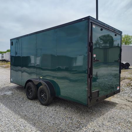 New 2026 Maximum Cargo Trailers 7x16 TA, 7' interior height , 3.5k axles, .080 polycore Cargo / Enclosed Trailer
