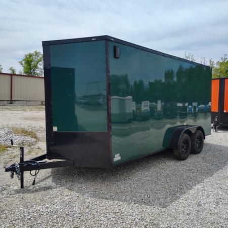New 2026 Maximum Cargo Trailers 7x16 TA, 7' interior height , 3.5k axles, .080 polycore Cargo / Enclosed Trailer