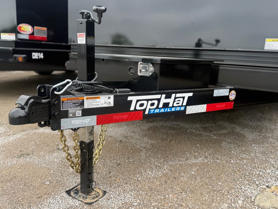 New 2026 Top Hat Trailers DE14-14x83 w/ 3' Tall Sidewalls Dump Trailer