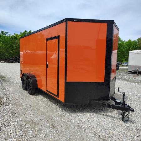 New 2026 Maximum Cargo Trailers 7x16 TA, 7' interior height , 35k axles, .080 polycore Cargo / Enclosed Trailer