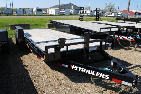 New 2026 PJ Trailers 20' T6 14K GVWR STOCK ID 6260 Tilt Trailer