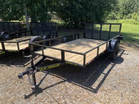 New 2026 B/R Trailers 14' 3.5K Utility Trailer