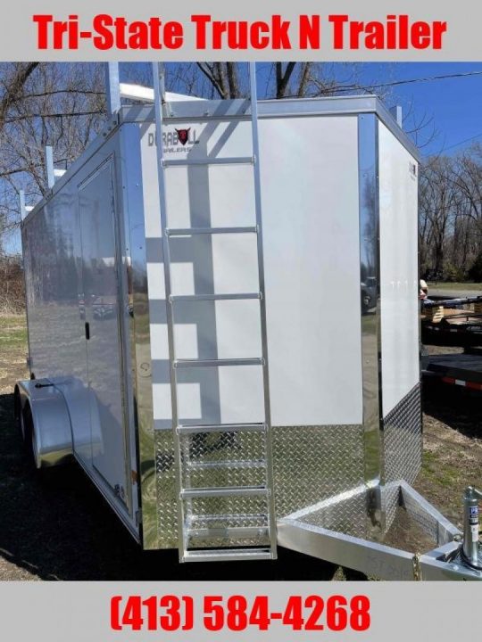 New 2026 Durabull 7x14 Enclosed Barn doors and Ramps