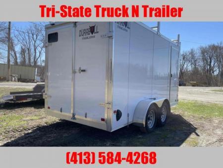 New 2026 Durabull 7x14 Enclosed Barn doors and Ramps