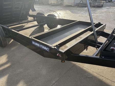New 2026 Sure-Trac 82 IN x 16 HD Low Profile Dump Trailer 14K Telescopic Dump Trailer
