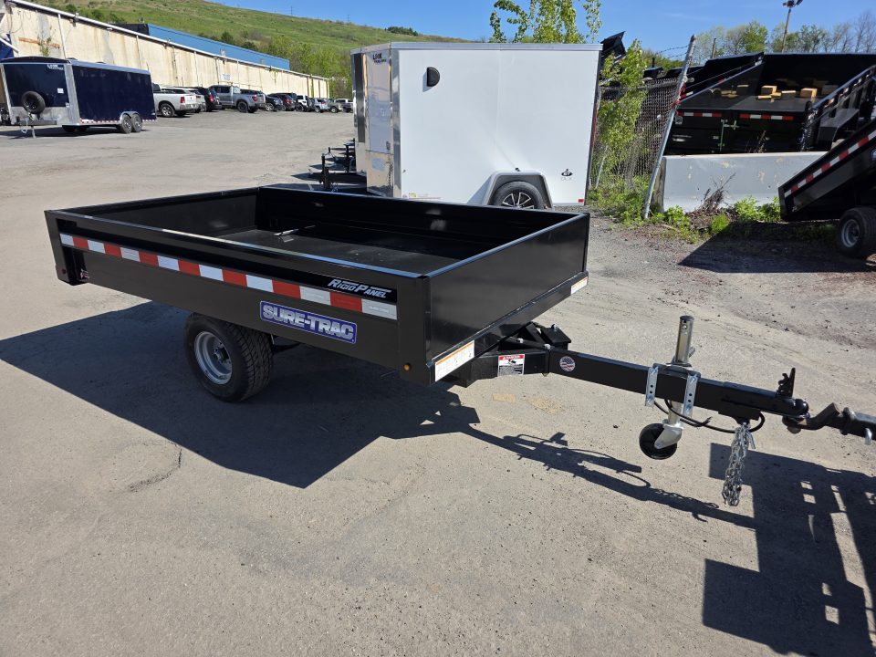New 2026 Sure-Trac 4.5X8 HOME OWNER Dump Trailer