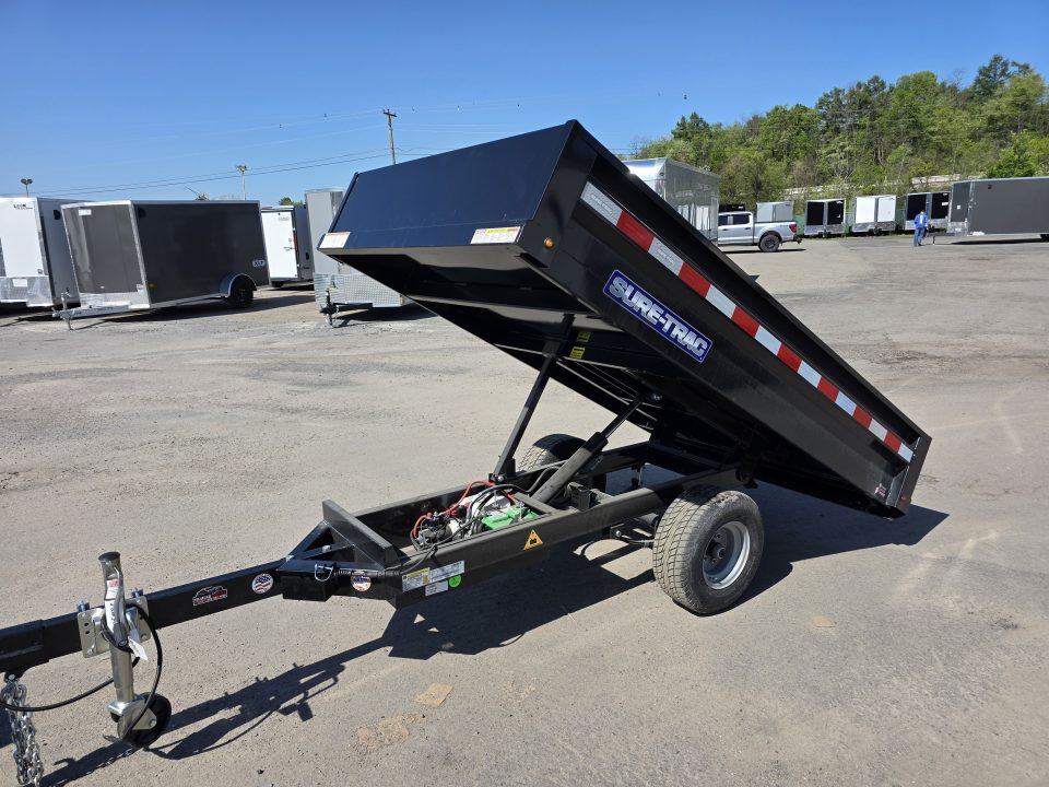 New 2026 Sure-Trac 4.5X8 HOME OWNER Dump Trailer