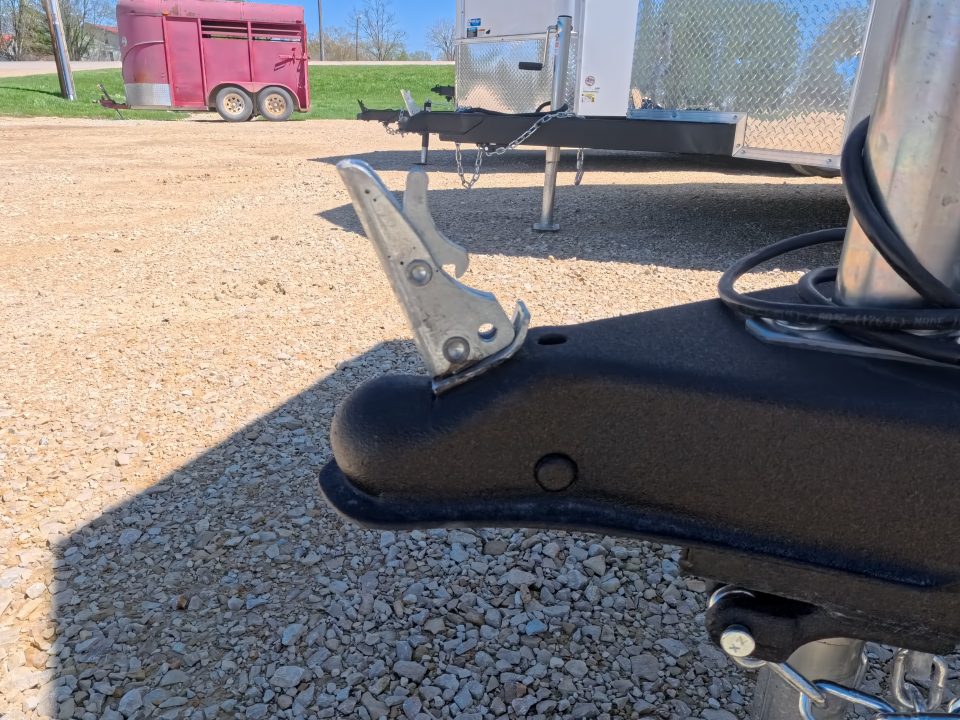 New 2026 Formula Trailers 5 x 8 x 6 Traverse Flat Top V-Nose Cargo Enclosed with 3K GVWR, Steel Plate D-Rings and Rear Flare w/ Loading Lights