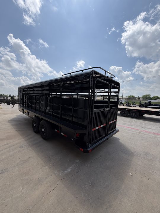 New 2026 Delco Trailers MC247 Stock / Stock Combo Trailer