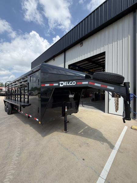New 2026 Delco Trailers MC247 Stock / Stock Combo Trailer