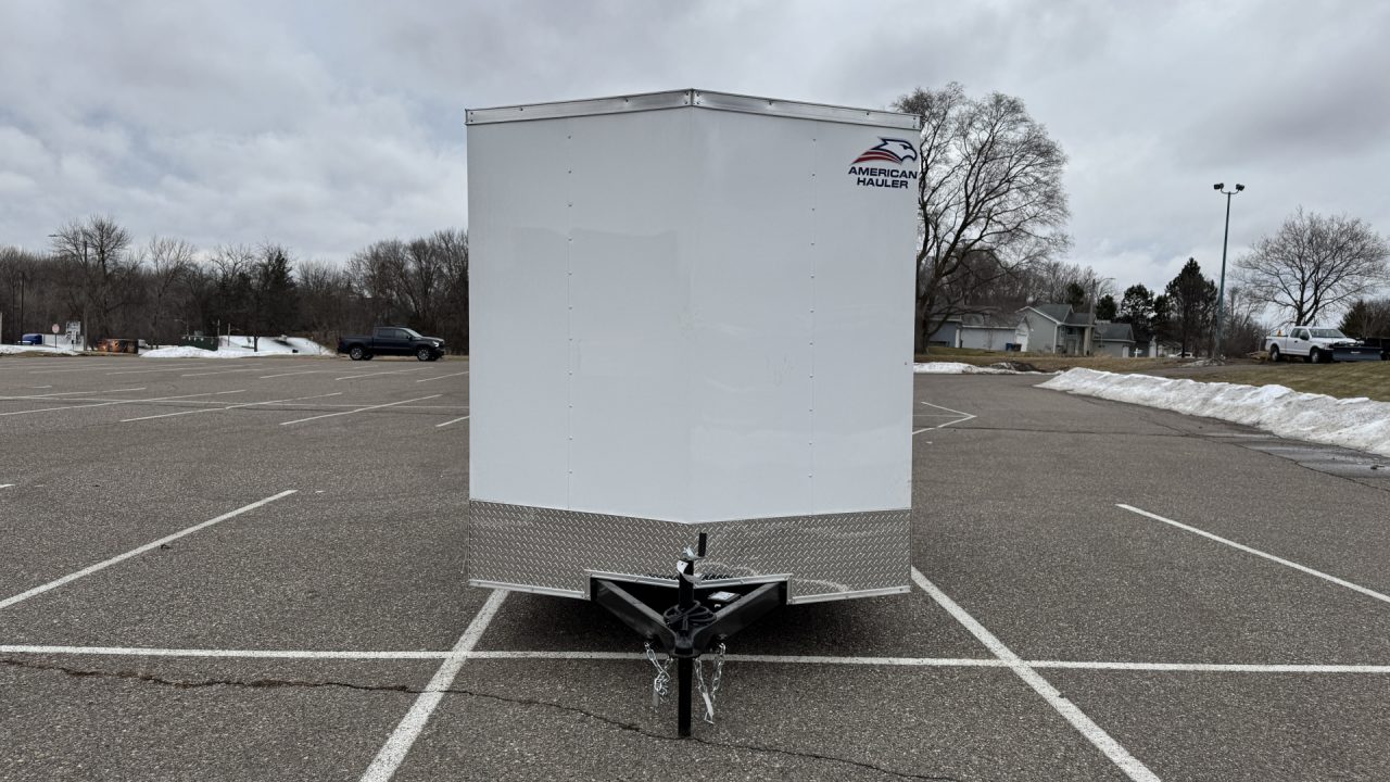 New American Hauler 7x14 Tandem Enclosed Cargo Trailer - Double Rear Doors!