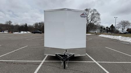 New American Hauler 7x14 Tandem Enclosed Cargo Trailer - Double Rear Doors!