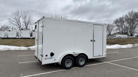 New American Hauler 7x14 Tandem Enclosed Cargo Trailer - Double Rear Doors!