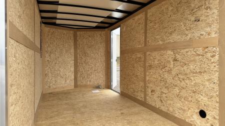 New American Hauler 7x14 Tandem Enclosed Cargo Trailer - Double Rear Doors!