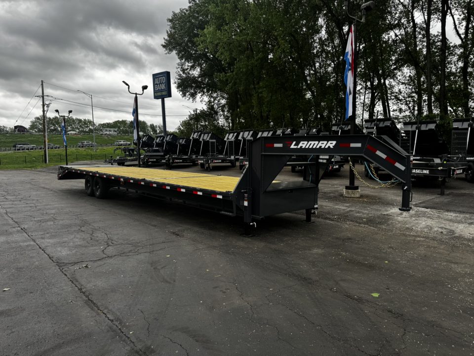 New 2026 Lamar Trailers 102"x30' -14k Gooseneck Bodies