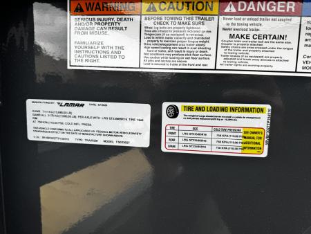 New 2026 Lamar Trailers 102"x30' -14k Gooseneck Bodies