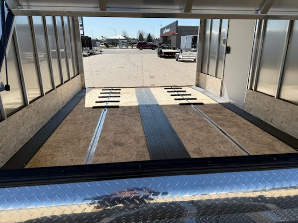 Used 2026 Mission MFS 101x12 Crossover Enclosed Snowmobile Trailer