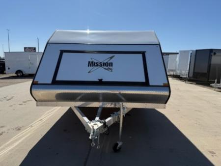 Used 2026 Mission MFS 101x12 Crossover Enclosed Snowmobile Trailer
