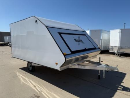 Used 2026 Mission MFS 101x12 Crossover Enclosed Snowmobile Trailer