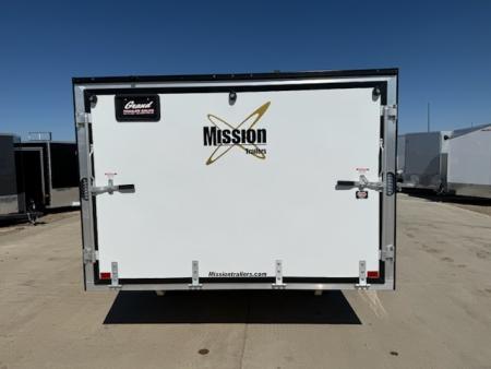 Used 2026 Mission MFS 101x12 Crossover Enclosed Snowmobile Trailer