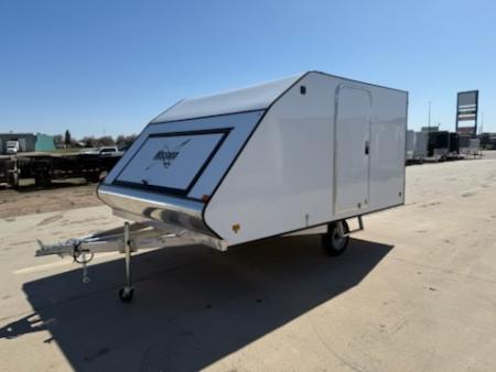 Used 2026 Mission MFS 101x12 Crossover Enclosed Snowmobile Trailer