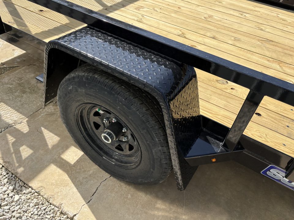 New 2026 Sure-Trac 7 X 14 Tube Top ATV 5K w/electric brakes ATV Trailer