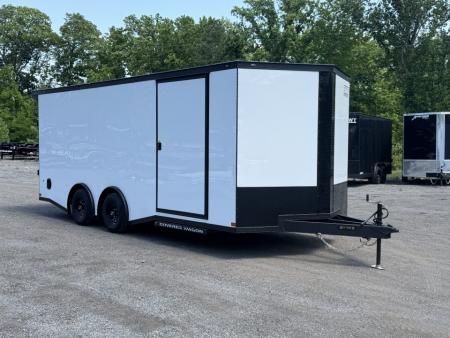 New 2026 Covered Wagon Trailers 8.5' x 20' x 7' Black Gold Cargo / Enclosed Trailer