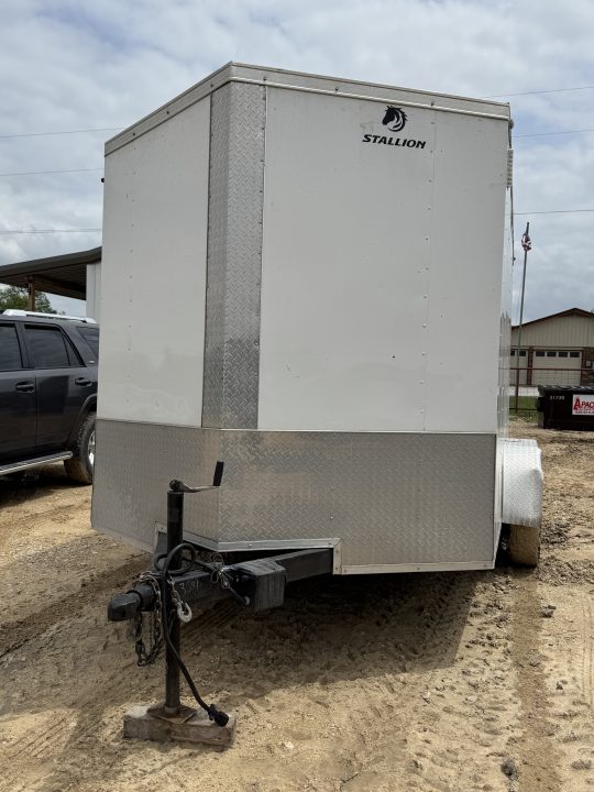 Used 2023 Stallion Manufacturing LLC SM712TA2 Cargo / Enclosed Trailer