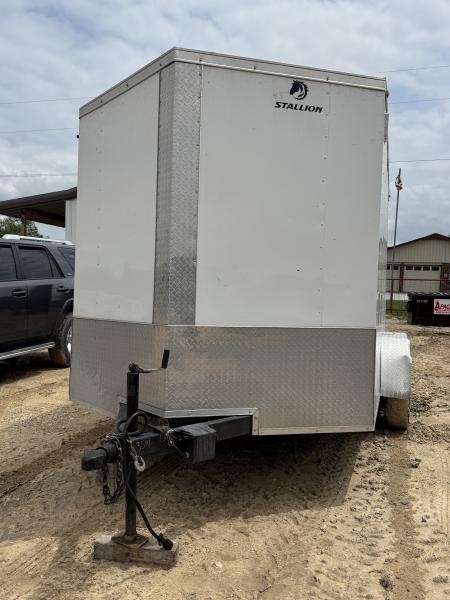 Used 2023 Stallion Manufacturing LLC SM712TA2 Cargo / Enclosed Trailer
