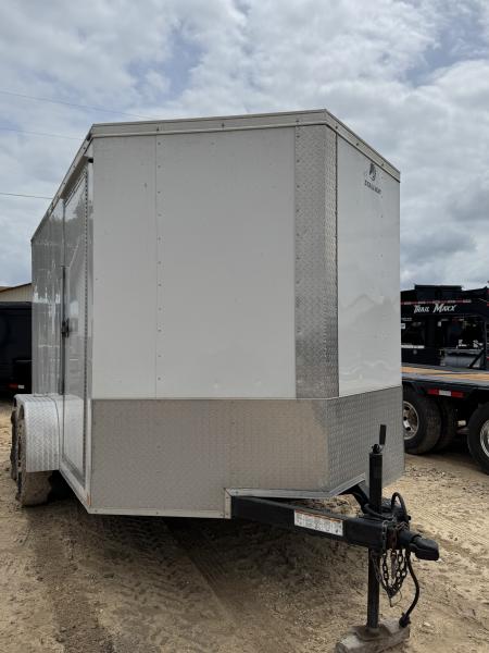 Used 2023 Stallion Manufacturing LLC SM712TA2 Cargo / Enclosed Trailer