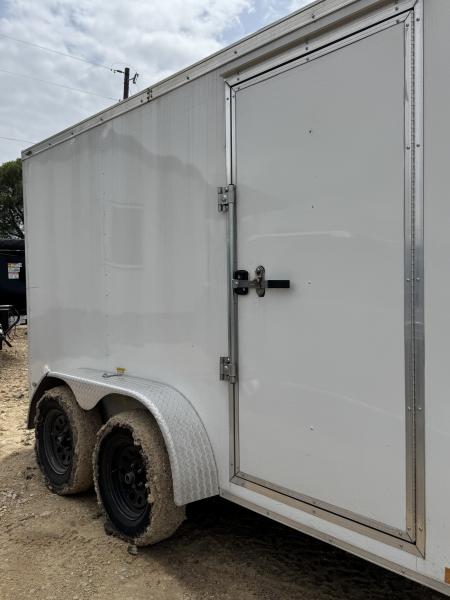Used 2023 Stallion Manufacturing LLC SM712TA2 Cargo / Enclosed Trailer