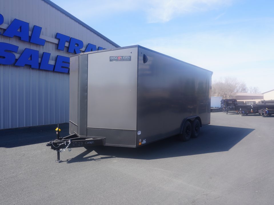 New 2026 Discovery Trailers 8.5x16 Cargo / Enclosed Trailer