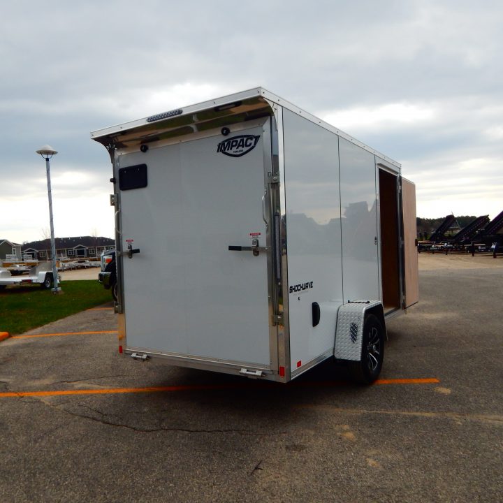 New 2026 Impact Trailers 6x12 3k Shockwave Utility Trailer