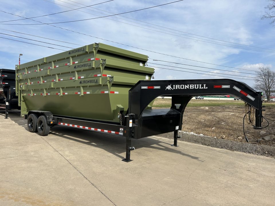 New 2026 Iron Bull DBG16 83x20 Dump Trailer