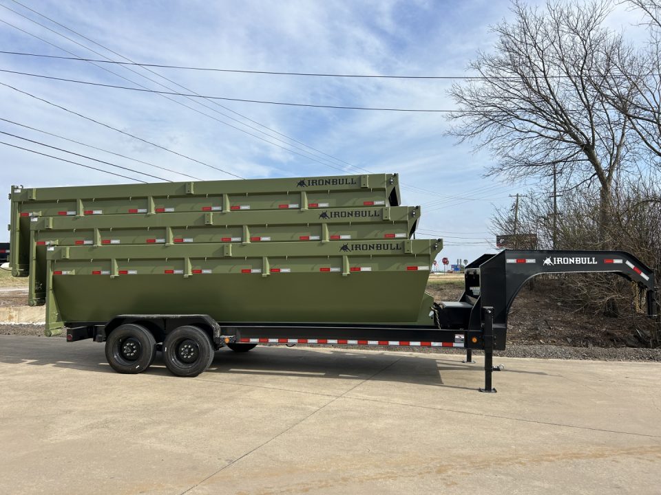 New 2026 Iron Bull DBG16 83x20 Dump Trailer