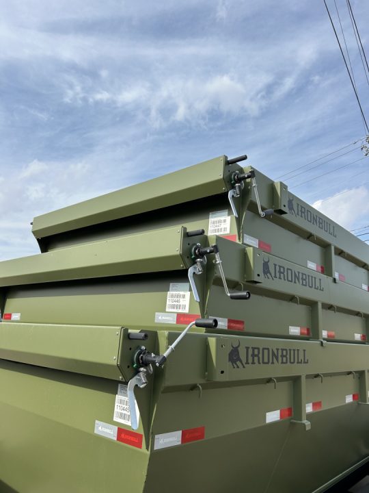 New 2026 Iron Bull DBG16 83x20 Dump Trailer