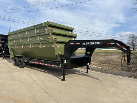 New 2026 Iron Bull DBG16 83x20 Dump Trailer