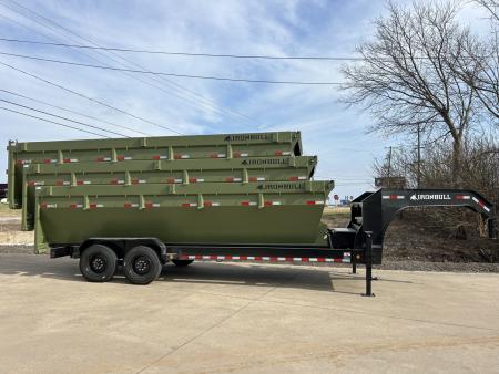 New 2026 Iron Bull DBG16 83x20 Dump Trailer