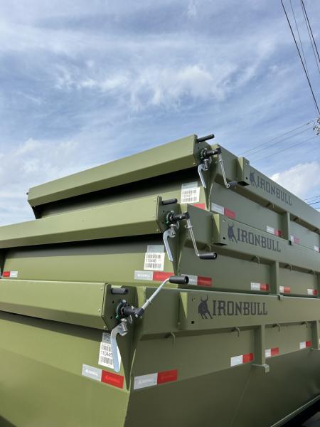 New 2026 Iron Bull DBG16 83x20 Dump Trailer