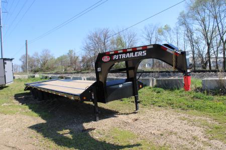 New 2026 PJ Trailers 32' MR GN 25K GVWR STOCK ID 6243 Equipment Trailer