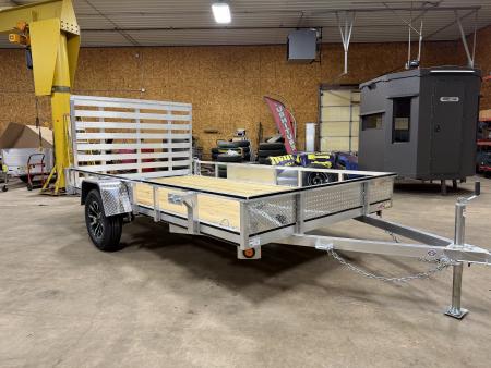 New 2027 Quality Aluminum 82  x 12' Simplicity Utility Trailer