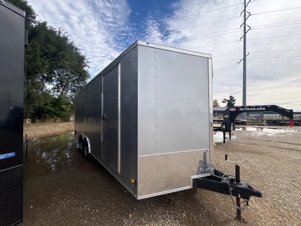 New 2026 Darkhorse 8.5X20 DHW 10K - GVWR | Wedge Nose Cargo Trailer **CLEARANCE**